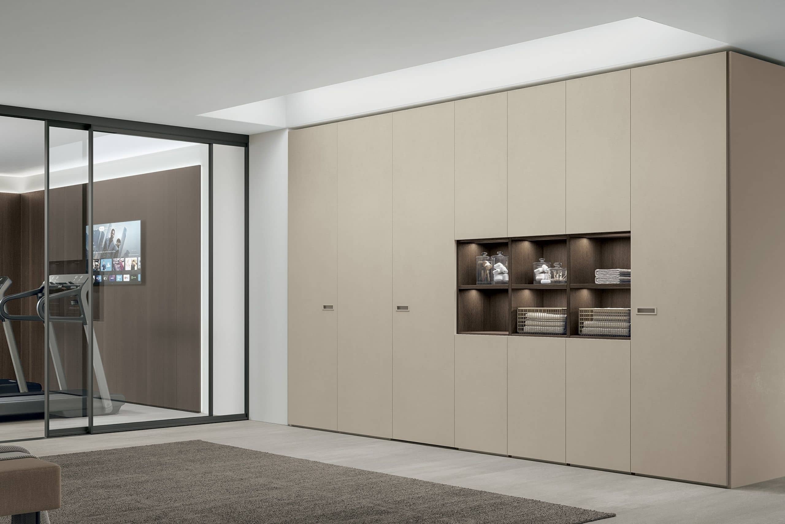 armadiatura elegante su misura